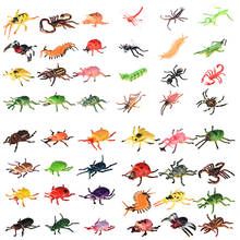 12pcs/set Insect Model Action Figure Wild Animal Action Figures Collection Small Size PVC Children Cognitive Toys 2024 - buy cheap