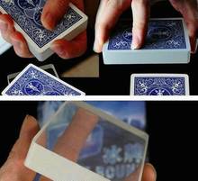 Omni Deck de cristal, Deck Ice Bound, trucos de Magia con cartas, ilusión, accesorios, juguetes de Magia, Magia clásica para magos profesionales 2024 - compra barato