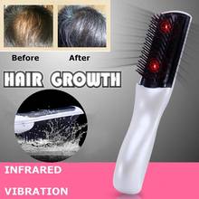 Pente de crescimento capilar com laser infravermelho, tratamento para recrescimento do cabelo, escova massageadora, anti-perda de cabelo 2024 - compre barato