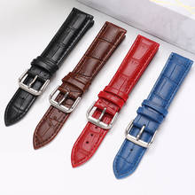 Watch band Soft Calf Genuine Leather Watch Strap 16mm 18mm 20mm 22mm 24mm Watch Band for Tissot Seiko Rolex Casio dw watch band 2024 - buy cheap
