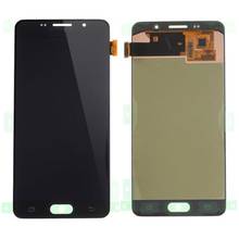 Tela lcd com display oled para samsung galaxy, tela sensível ao toque, ideal para j5, 2016, j510fn, j510m, j510y, j510 2024 - compre barato