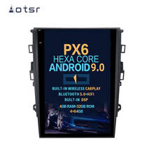 Автомобильная магнитола AOTSR Android 9 для Ford Fusion Mondeo MK5 2013 - 2019 мультимедийный плеер GPS навигация DSP CarPlay PX6 автомобильная стереосистема 2024 - купить недорого