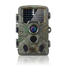 Câmera de caça hd 1080p, 16mp, 20m, visão noturna infravermelha, observação da vida selvagem, filmagem para trilha, disparo rápido, ângulo de 120 2024 - compre barato