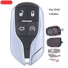 KEYECU Replacement Smart Remote Key Shell Case 4 Button Light Button for Maserati Ghibli Quattroporte - FCC: M3N-7393490 2024 - buy cheap