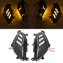 Grade protetora para motocicleta, tampa traseira, com led, para yamaha nmax 155 2004-2012 2024 - compre barato