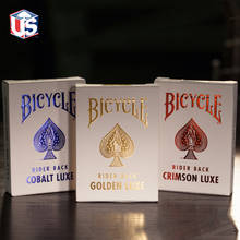 1 Deck Bicycle Rider Back Coralt Golden Crimson Luxe Playing Cards Luxury Regular Standard Decks Magic Cards Magic Tricks Props 2024 - buy cheap
