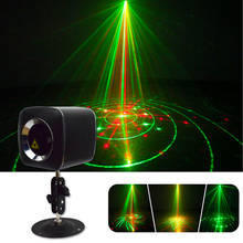 Estrela do chuveiro rgb luz laser mini som ativado natal disco dj festa luzes decoração interior para o feriado porjector luz 2024 - compre barato