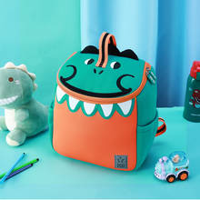 2021 New Green Dinosaur School Bags for Boys Girls Kindergarten Children School Backpacks Cute Animals Book Bags Mochila Escolar 2024 - buy cheap