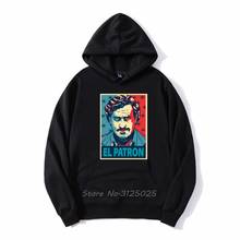 Hoodie Narcos Pablo Escobar El Patrol Del Mal Hooligan hoodies Autumn Winter Men Fleece Sweatshirt Hoody Streetwear Harajuku 2024 - buy cheap