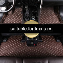 Lsrtw2017 Leather Car Floor Mats for Lexus Rx Rx330 Rx400h Rx350 Rx200t Rx300 Rx450h 2003-2021 Rx430 Carpet Rug Cover Sticker 2024 - buy cheap
