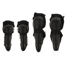 4 Pieces Motorbike Dirt Bike Bicycle Sport Knee Shin Pads Elbow Protection Skating Guard Protector 2024 - buy cheap