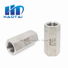 304 Stainless Steel One-way Check Valve Full Port 1/8" 1/4" 3/8" 1/2" 3/4" Female pressure water 2024 - buy cheap