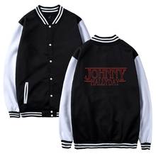 Johnny Hallyday Baseball Jackets Women Winter Fashion Sweatshirts Warm Casual College Student Women Jacket 2024 - buy cheap