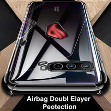 Funda Airbag para Asus ROG Phone 3 Strix ZS661KS, funda transparente de TPU suave, funda de teléfono para juegos para Asus ROG Phone 3 5G, película de vidrio para pantalla 2024 - compra barato