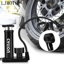 Motocycle Mini Air Pump Portable Folding Type Multifunctional Tire Pump For Yamaha TRICKER DT230 DT125 Gas Gas EC2T FSE FSR 2024 - buy cheap