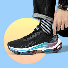 ONEMIX-Zapatillas de correr para hombre y mujer, zapatos deportivos ligeros con cámara de aire, transpirables, con amortiguación, informales 2024 - compra barato