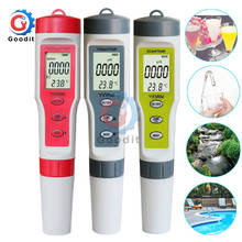 Professional PH TDS EC TEMP Temperature Meter Digital Water Quality Monitor Tester for Pools Drinking Water Aquariums Household 2024 - buy cheap