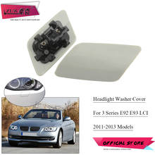 ZUK Front Head lamp Water Spray Cover Lid Cap Shell Unpainted For BMW 2010-2013 E92/93 LCI 320 325 330 335 Coupe Convertible 2024 - buy cheap