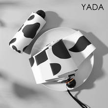 Yada-mini guarda-chuva com estampa de vaca, guarda-sol dobrável, android 2021 2024 - compre barato