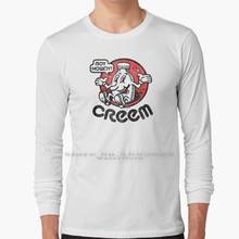 Creem Long Sleeve T Shirt 100% Pure Cotton Big Size Creem Magazine N Roll 70s 80s 2024 - buy cheap