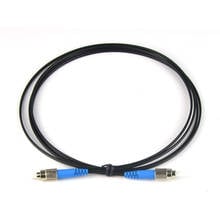 10pçs cabo de remendo de fibra ótica simcanal monomodal flanela ftth jumper de fibra de alta qualidade 2 m 2024 - compre barato