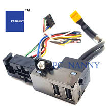 PCNANNY для HP RP5800 передний выключатель питания USB в сборе кабель ввода/вывода 640260-001 2024 - купить недорого