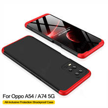 Funda protectora de 360 grados para OPPO A54, A74, F19 Pro, carcasa antigolpes, dura, mate, para OPPO A54, A74, F19 Pro 2024 - compra barato