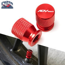 ADV150 CNC Aluminum Tyre Valve Air Port Cover Stem Cap Motorcycle Accessories for HONDA ADV 150 ADV150 2019 2020 2021 2024 - buy cheap