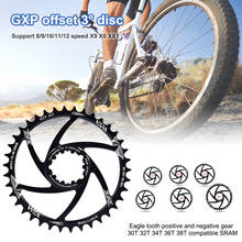 Roda dentada de bicicleta 34t 36t 38t 40t, coroa dentada estreita larga sram gx xx1 x1 x9 gxp 2024 - compre barato