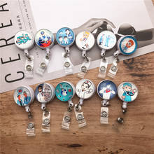 Cute Retractable Badge Reel Clip for Nurse and Doctor Funny Name Tag ID Card Work Badge Holder for Women & Men 2024 - buy cheap