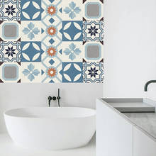 Mosaico de mosaico de estilo europeo, pegatina Retro, decoración del hogar, papel tapiz adhesivo de PVC, decoración de baño, Mural de arte, póster 2024 - compra barato