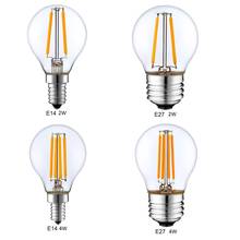 Retro LED Filament Light Dimmable E14 E27 G45 A60 Globe Bulb 2W 4W 8W 10W Edison Vintage Ampoule Lamp 110V 220V Indoor Lighting 2022 - buy cheap