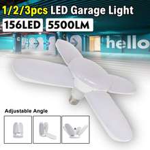 60W 5500LM Led Deformable Garage Light E27 85-265V Ceiling Light for Garage/Attic/ Basement/Home LED Lamp Industrial Lighting 2024 - buy cheap