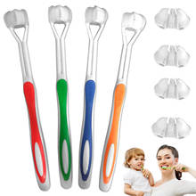 3 Sided Toothbrush Ultrafine Soft Bristle Oral Teeth Cleaning Tooth Brush for Children Adult EY669 2024 - buy cheap