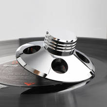 Preffair LP107S HiFi Audio LP Vinyl Turntables Metal Disc Stabilizer Record Weight Clamp 2024 - buy cheap