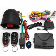1 Set Car Vehicle Protection Alarm Security Warning System Entry Keyless Siren +2 RF Remotes M802B-8101 2024 - buy cheap