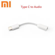 Xiaomi-adaptador de cabo fêmea tipo c para 3.5mm, conector para fone de ouvido, música, para mi 11, 10 pro, 9, 9se, 8, 8se, 8lite, mix 2s, 3 2024 - compre barato