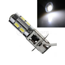 Coche Auto H3 5630 SMD 10 LED blanco conducción faros antiniebla lámpara de luz 6500K 2024 - compra barato