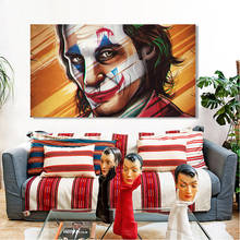 Decoração de parede pintura abstrata de filme, poster de parede, arte de parede, pintura em tela, pintura de joker, phoenix, imagem para sala de estar, decoração de casa 2024 - compre barato