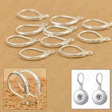 Hot Sale 925 Sterling Silver Handmade DIY Beading Jewelry Findings Leaverback Earwires Hook Earrings Making Components 2024 - купить недорого