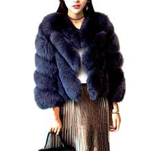Women New Fashion Winter Long Sleeve Furry Faux Fur Coat Jacket Warm Office Coat Overcoat Thick Fur Coat Outwear 2024 - buy cheap