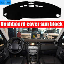 Capa do painel do carro, land rover range rover sport discovery 3, 4 2004-2012, dash pad, quebra-sol 2024 - compre barato