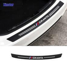 Carbon Fber Car Rear Bumper Sticker For Lada Granta 2024 - buy cheap