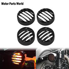 2xmotorcycle frente indicador de sinal volta traseira grill bezel capa para harley sportster xl1200 883 ferro nightster 2016-2020 personalizado 2024 - compre barato