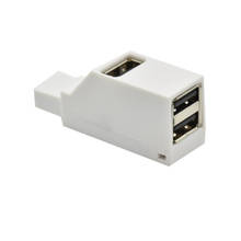 USB 3,0 удлинитель концентратора адаптер мини компонентов коробка 3 мульти Порты сплиттер расширение для ноутбука ПК U диск считыватель Портативный 2024 - купить недорого
