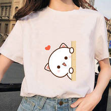 Camisetas de verano para mujer, remera Harajuku Kawaii de manga corta, ropa informal para mujer, ropa Vintage 2024 - compra barato