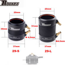 Радиоуправляемая лодка с водяным охлаждением SURPASS HOBBY Rocket 29-L 29-S CNC морская водоохлаждающая куртка для 2948 2958 2968 радиоуправляемой лодки бесщеточный двигатель 2024 - купить недорого