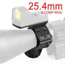 Caça 25.4mm anel mini red dot montar plataforma red dot scope anel montagem gz240046 2024 - compre barato