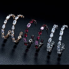 Женские блестящие серьги-кольца HIBRIDE, серьги-кольца с кубическим цирконием в форме капель воды, вечерние украшения для показа выходных, шоппинга, E-879 2024 - купить недорого