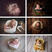 Mehofond Baby shower фон для фотосъемки новорожденных в ретро стиле с изображением деревянного пола для детей фон для студийной фотосъемки 2024 - купить недорого